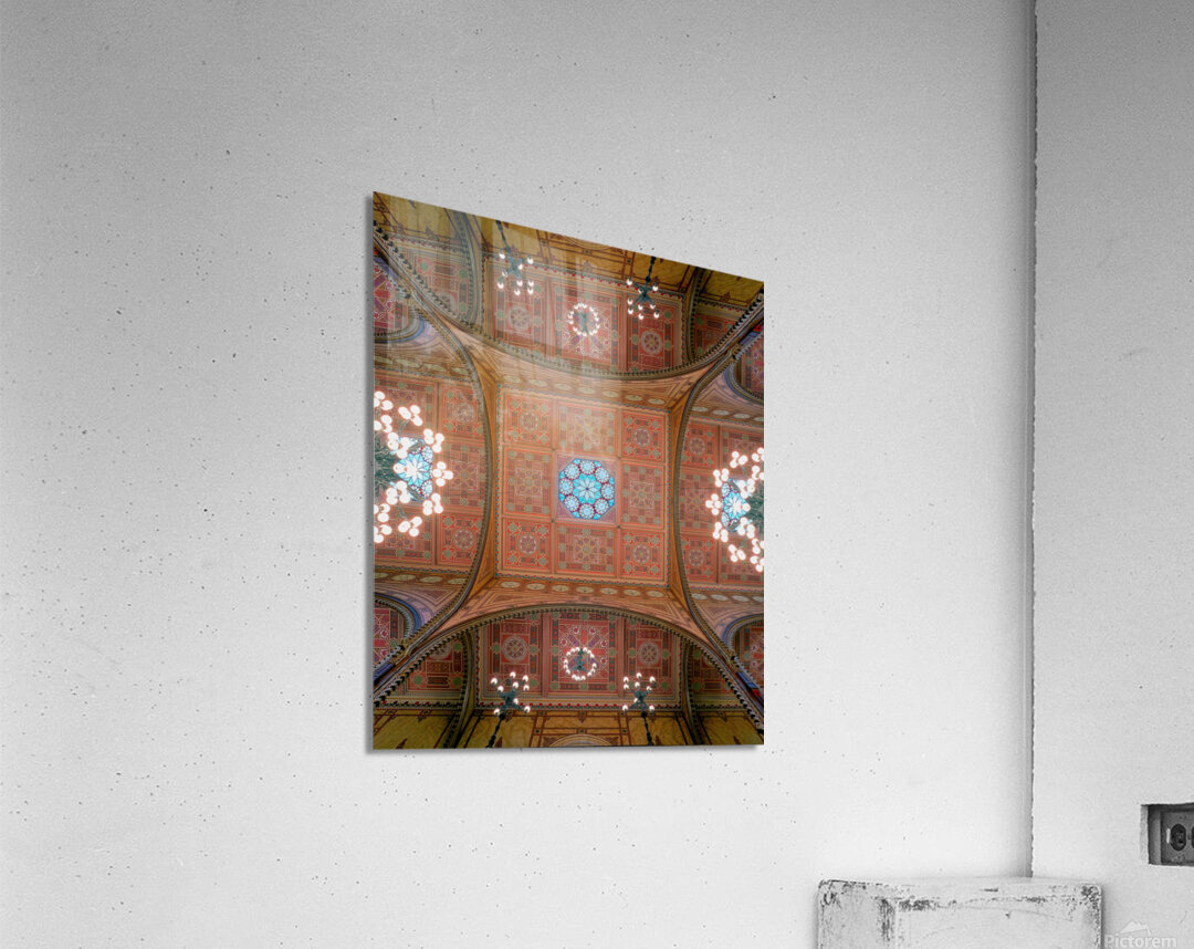 Dohany Street Synagogue Budapest Hungary Acrylic Print