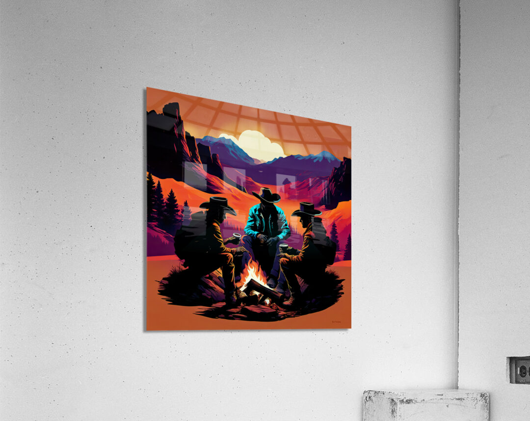 SILHOUETTE 14 Acrylic Print