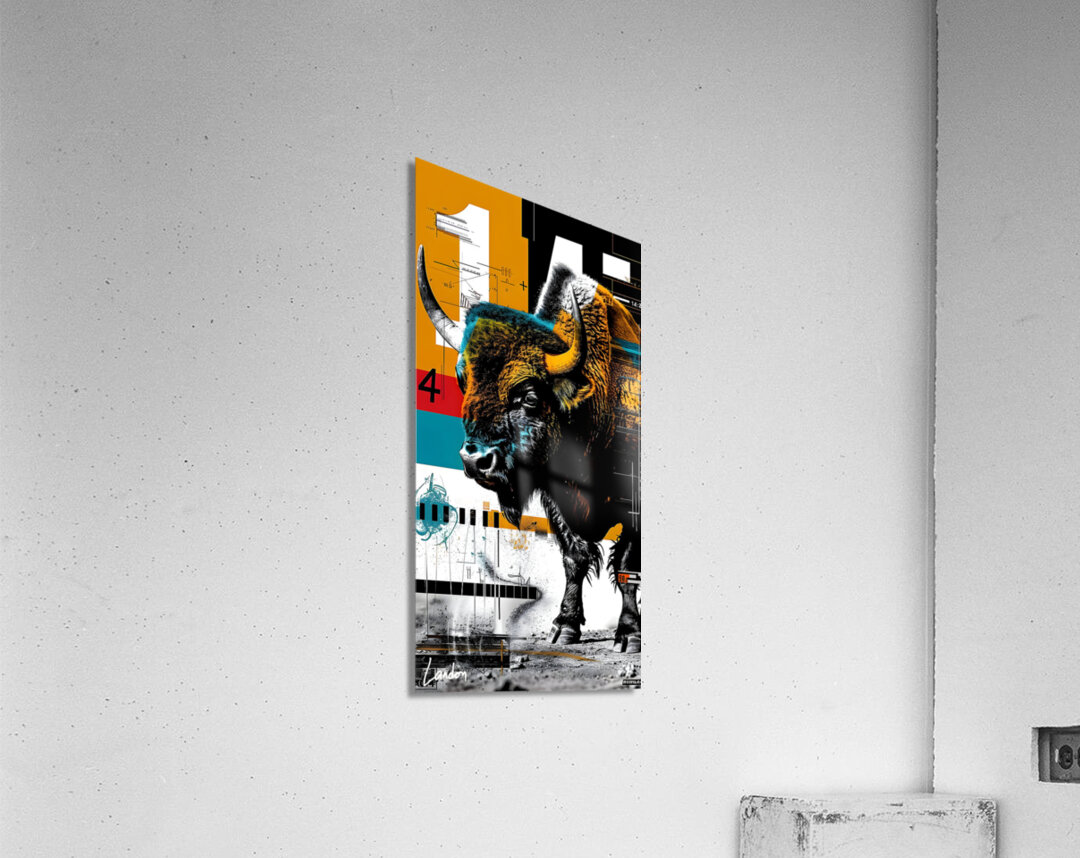 The Buffalo 2 Acrylic Print