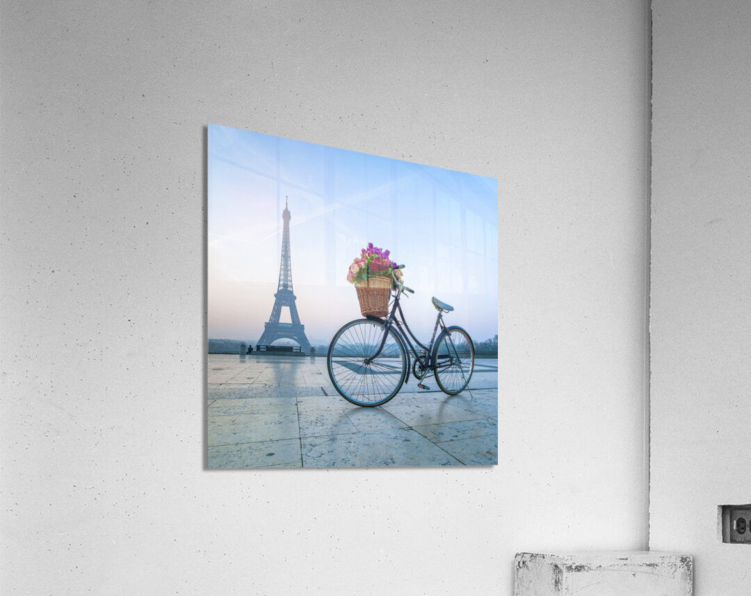 Paris Love Ride Acrylic Print
