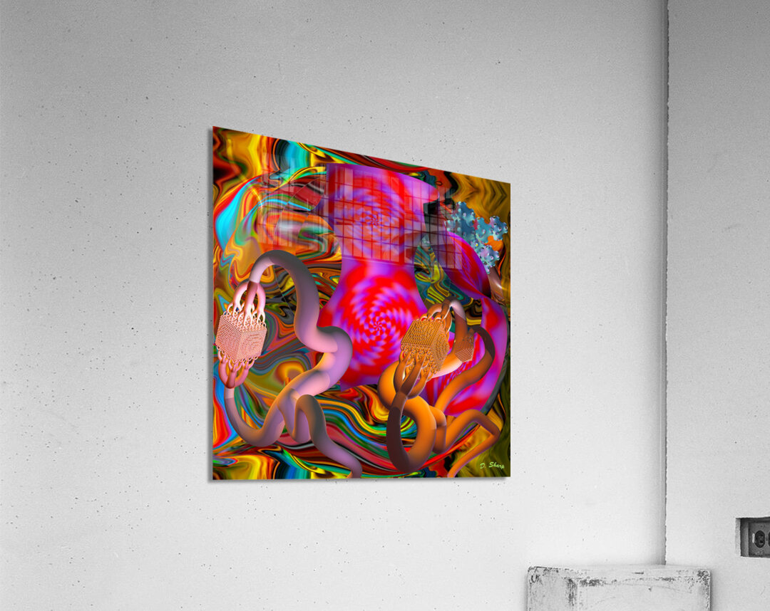 Alien Time Machine by Artifactor Studio Wall Art