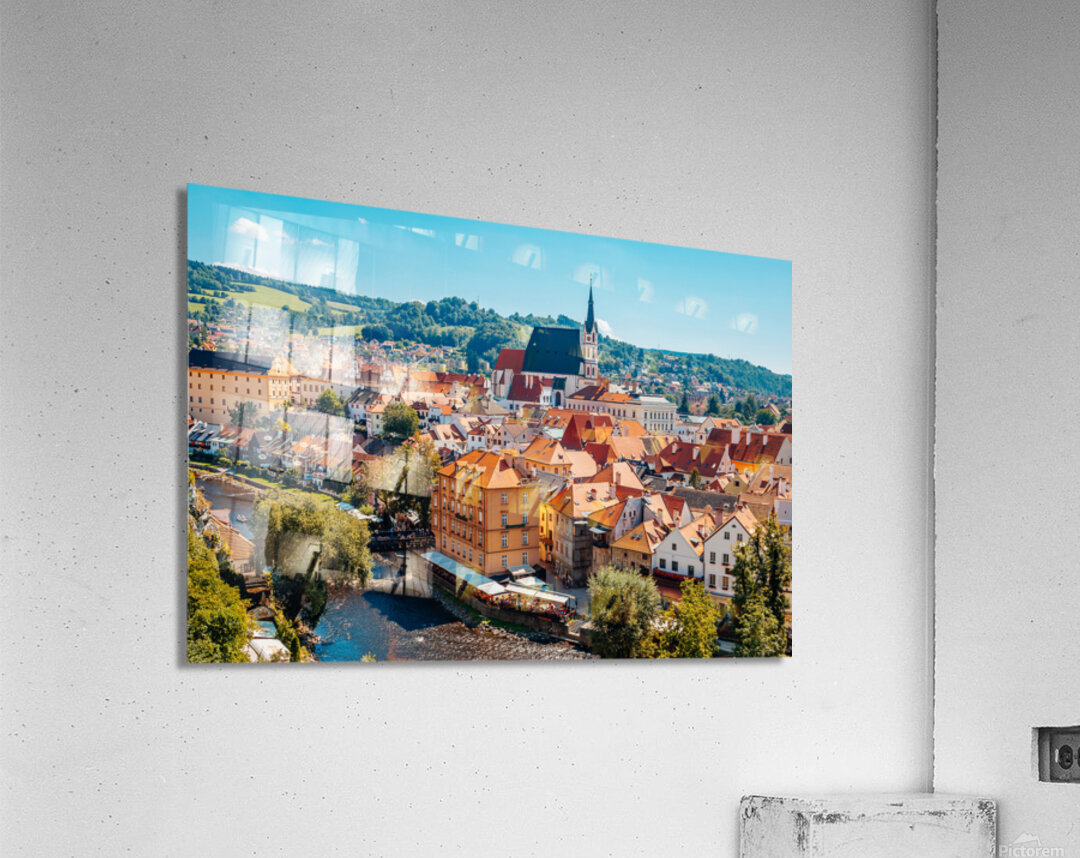 Cesky Krumlov Acrylic Print