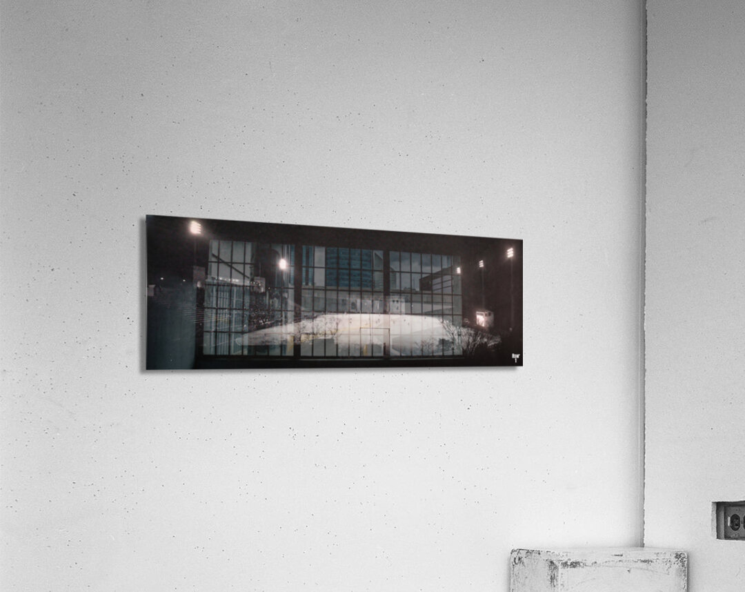 1940s Western Kentucky Night Football Game Acrylic Print