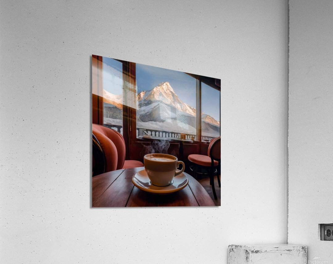 an awe inspiring hdr photo taken from a first per Acrylic Print