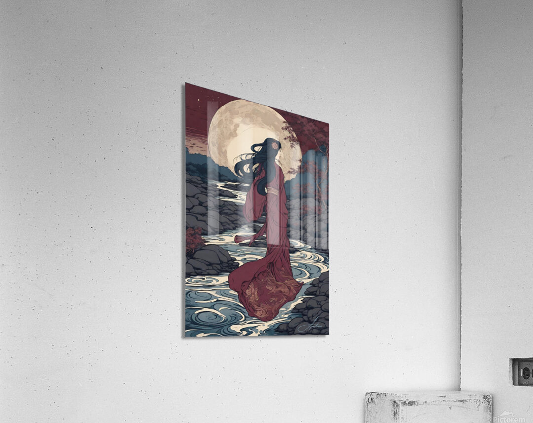 Plum Night Acrylic Print