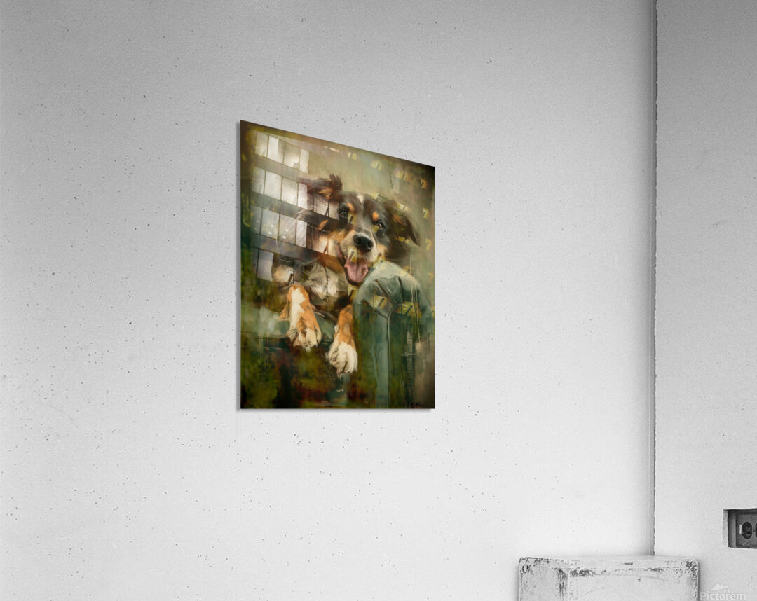 Mans Best Friend Acrylic Print