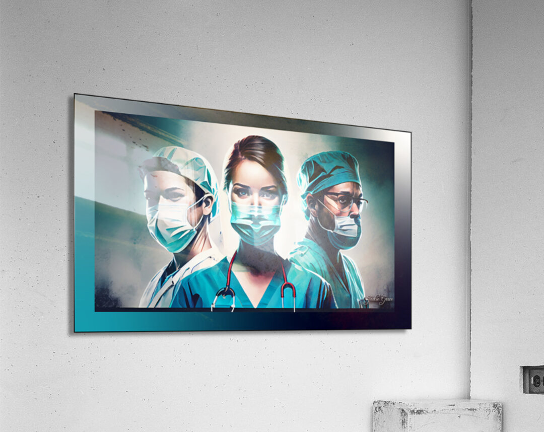 Nurses On Patrol Acrylic Print