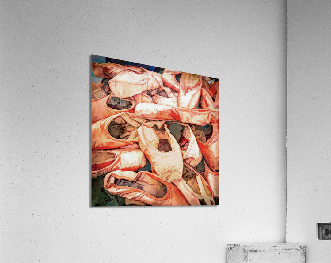 After the Ballet Performance Impression acrylique