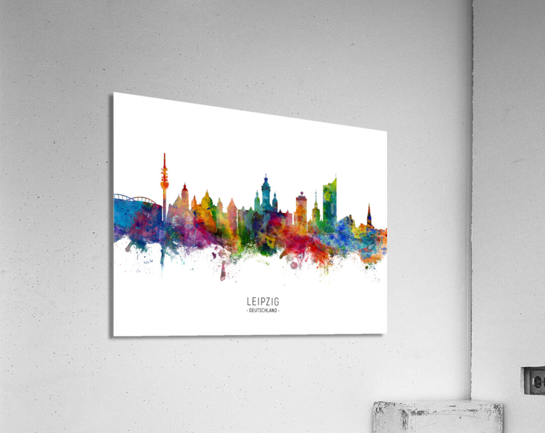 Leipzig Germany Skyline Acrylic Print