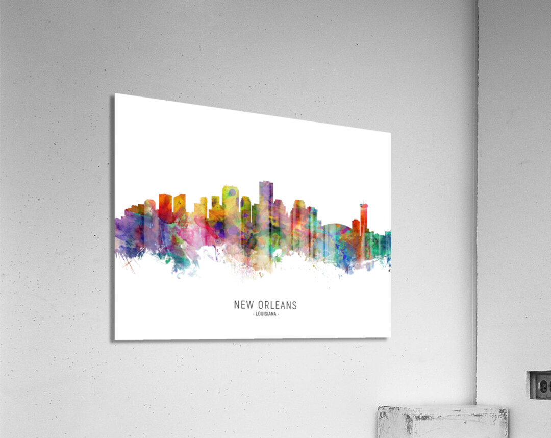 New Orleans Louisiana Skyline Acrylic Print