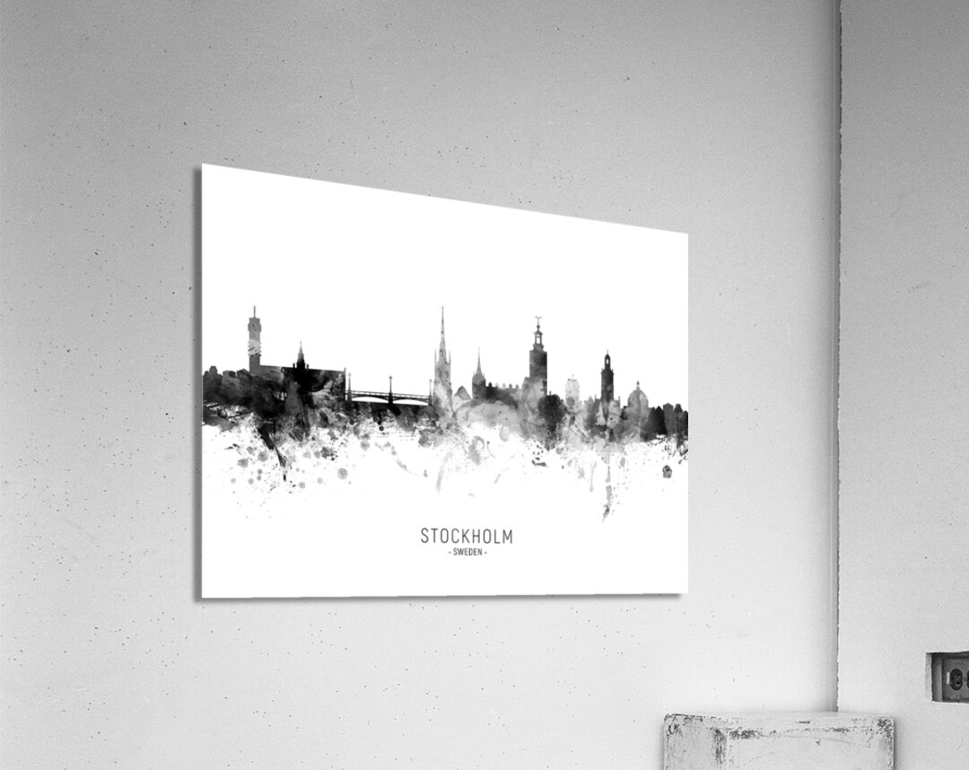 Stockholm Sweden Skyline Acrylic Print