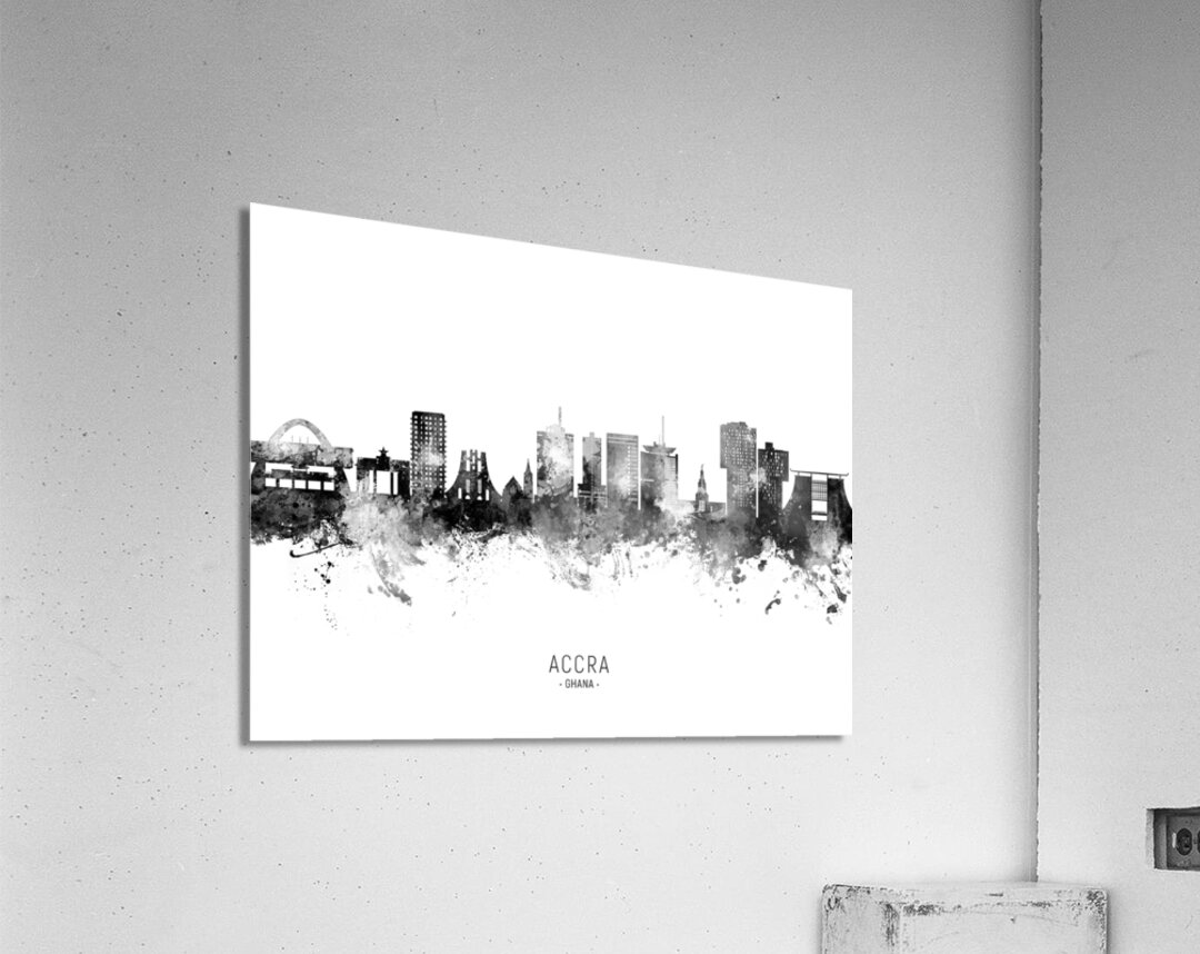 Accra Ghana Skyline Acrylic Print