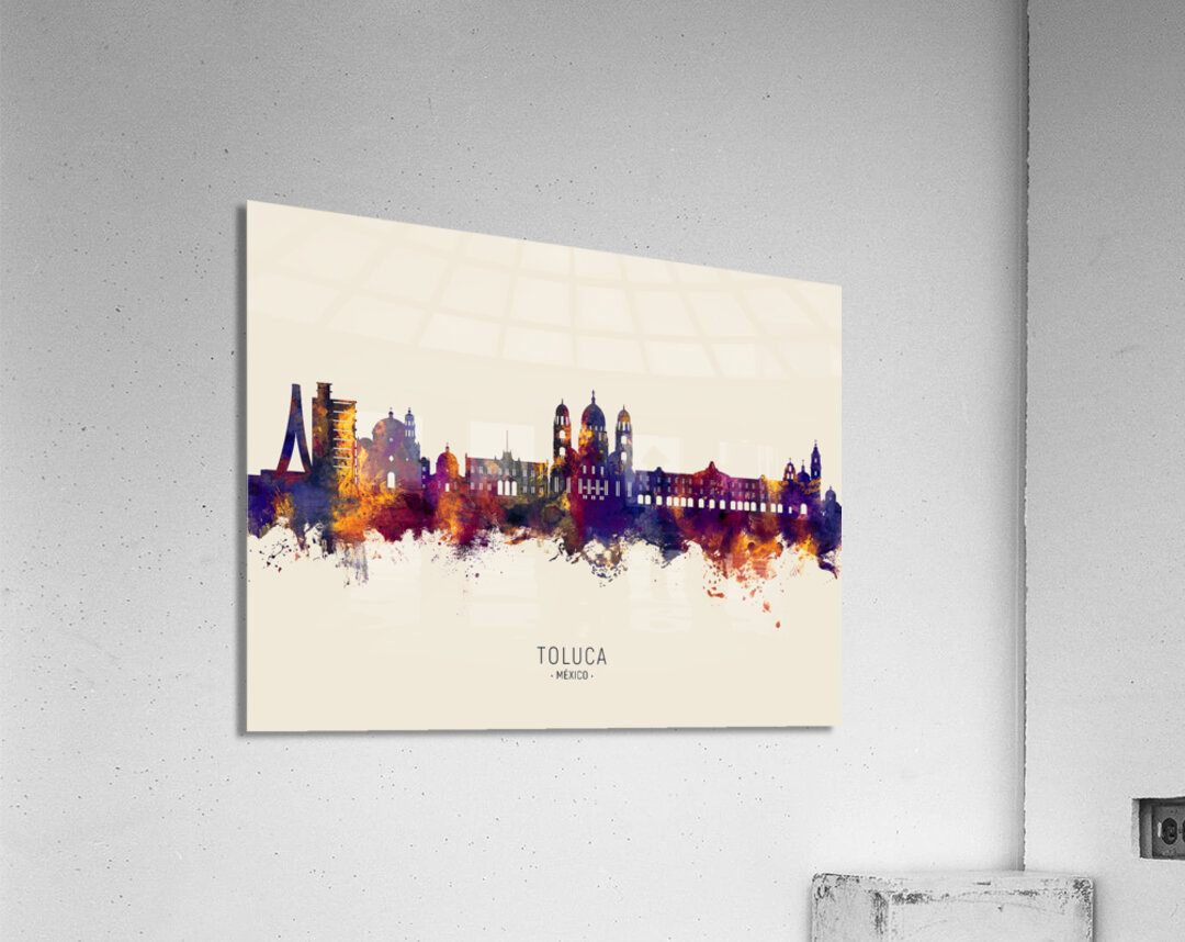 Toluca Skyline Mexico Acrylic Print