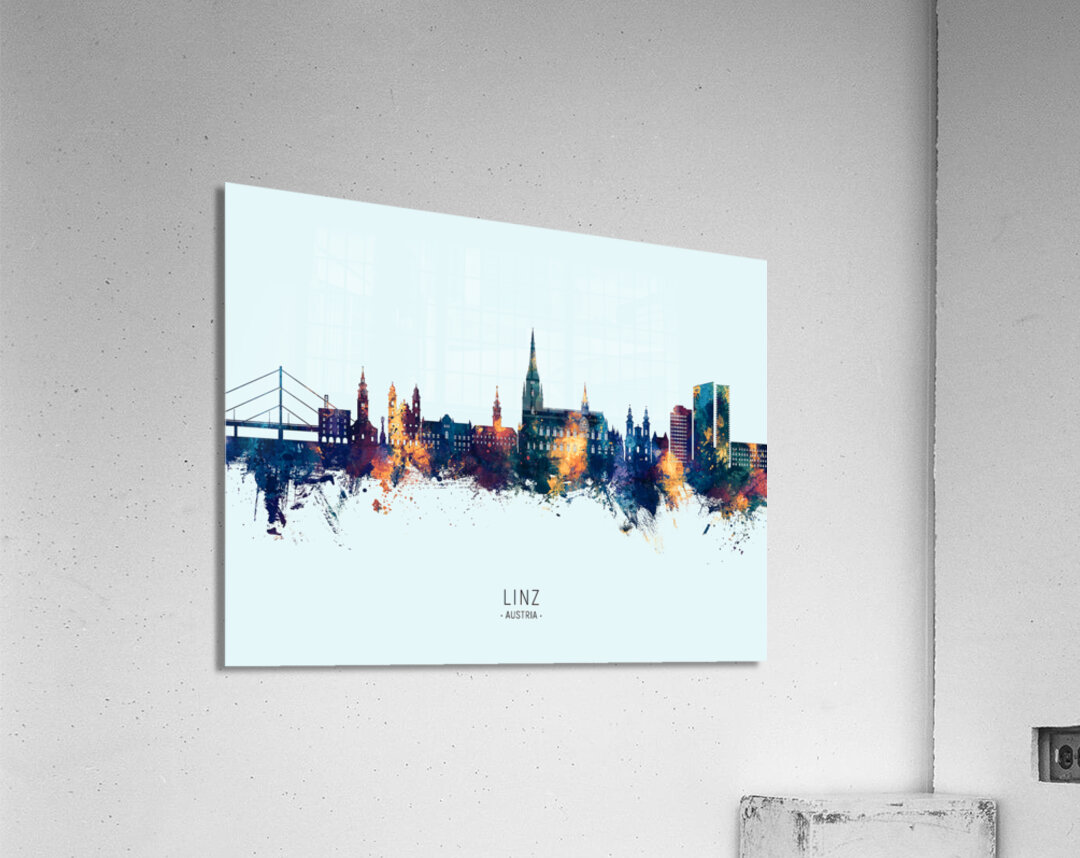 Linz Austria Skyline Acrylic Print