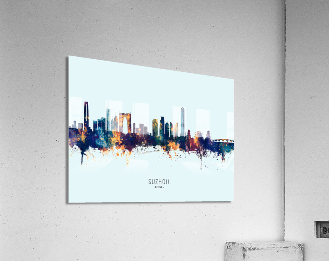Suzhou China Skyline Acrylic Print