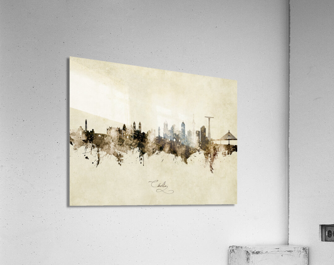 Cadiz Spain Skyline Acrylic Print