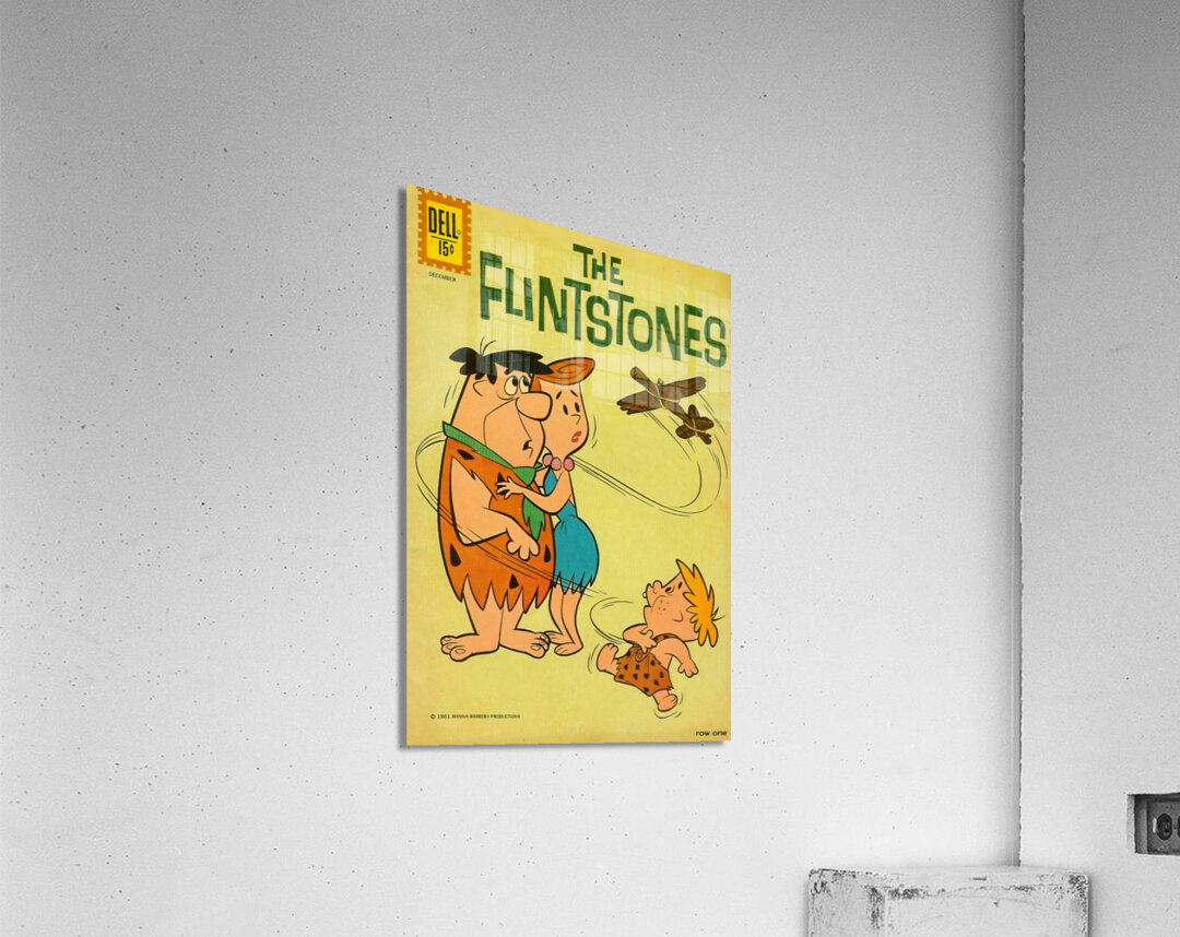 1961 The Flintstones Comic Book Cover Art Acrylic Print