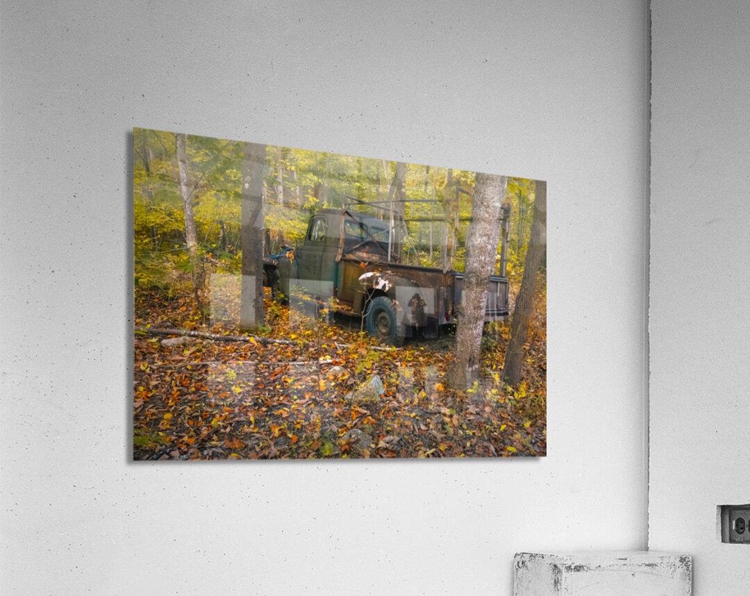 Truck Parked Forever Acrylic Print