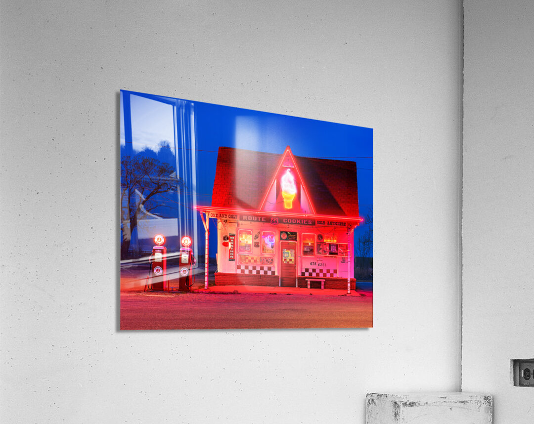 Dairy King on Route 66 Acrylic Print