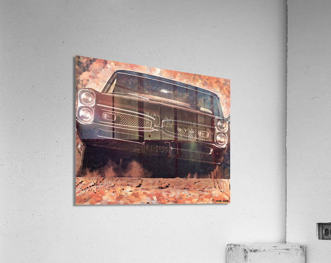 1967 pontiac gto car art Acrylic Print