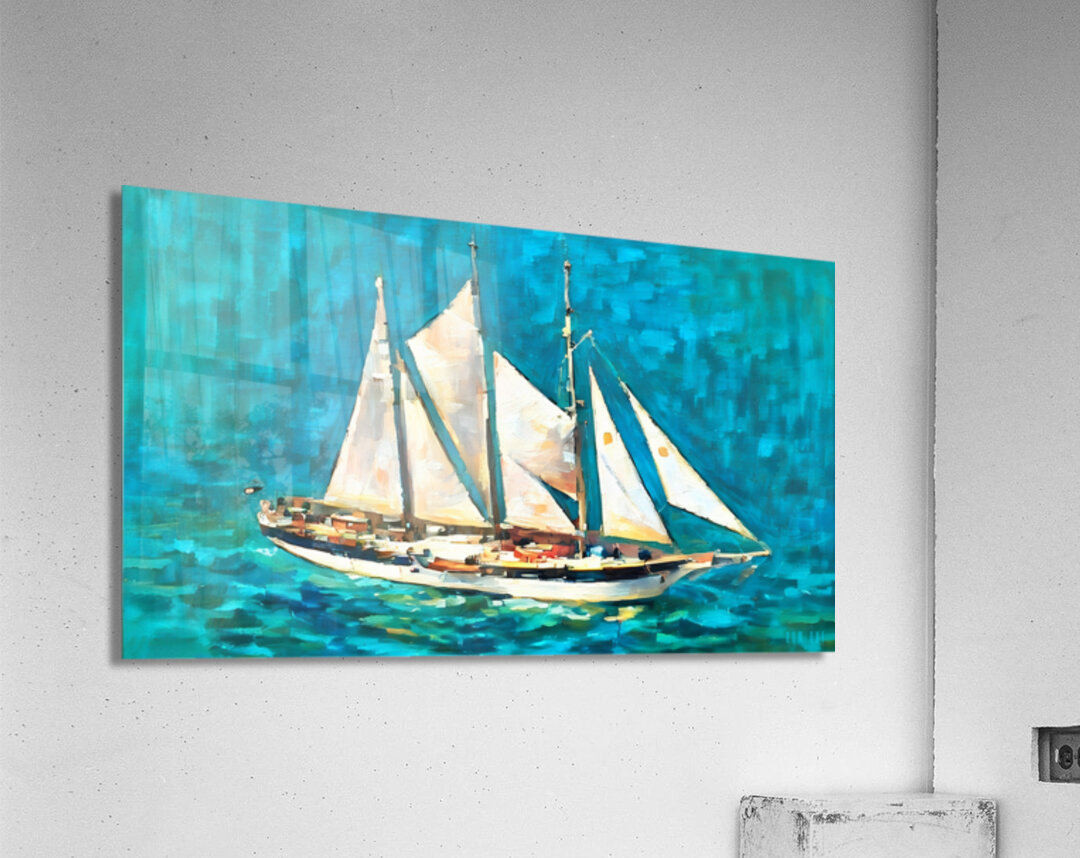 cruise ship art Acrylic Print