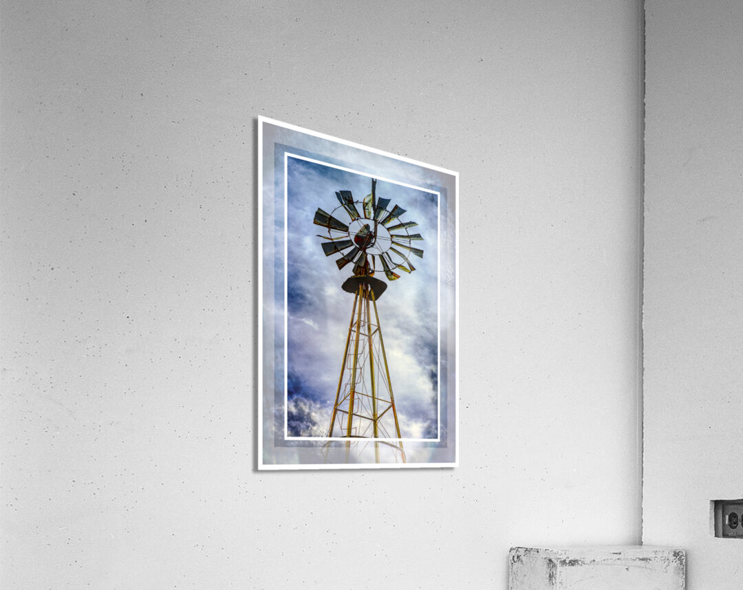 Rockville South Carolina  Windmill Acrylic Print