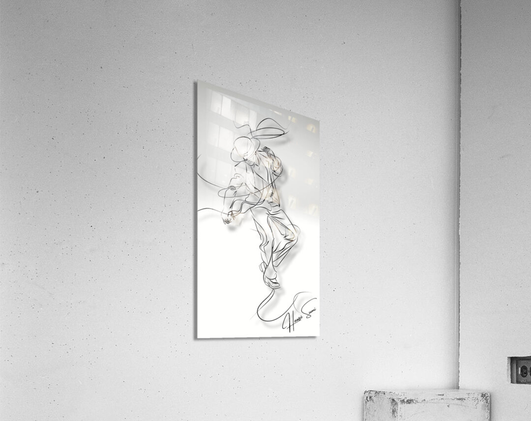 The Jazz Enthusiast Acrylic Print