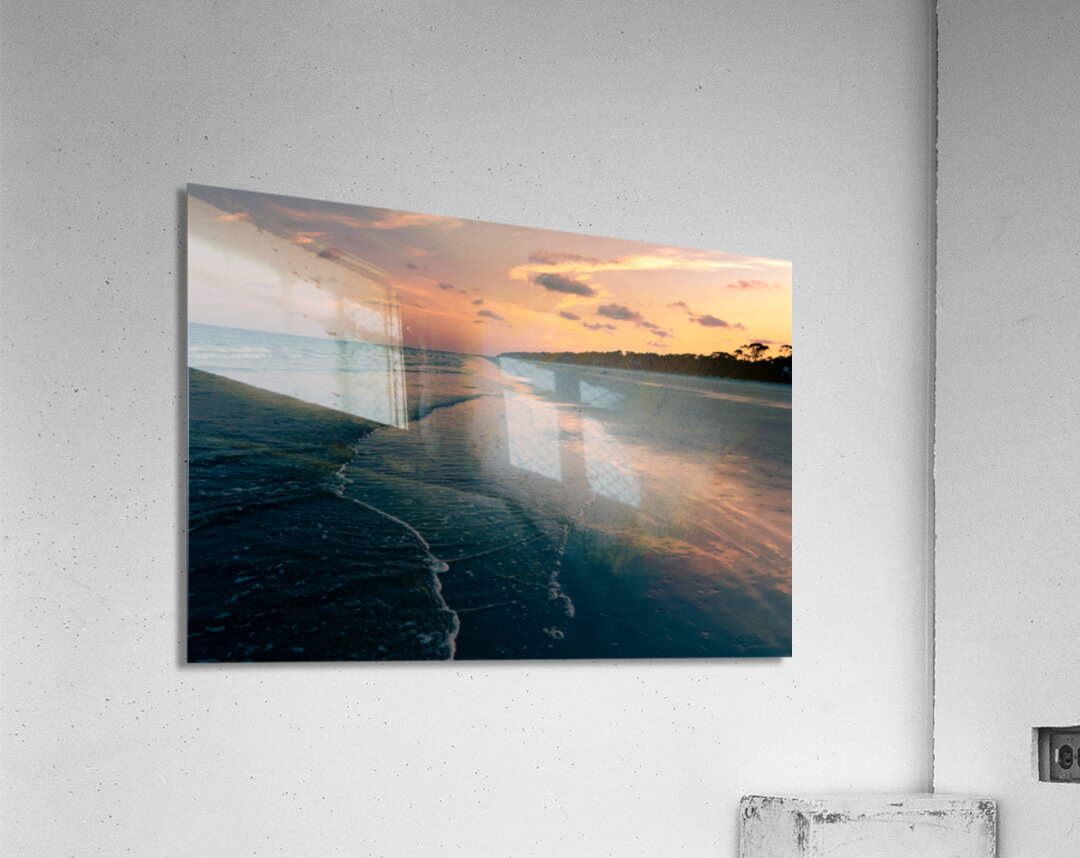 The Perfect Beach Sunset Acrylic Print