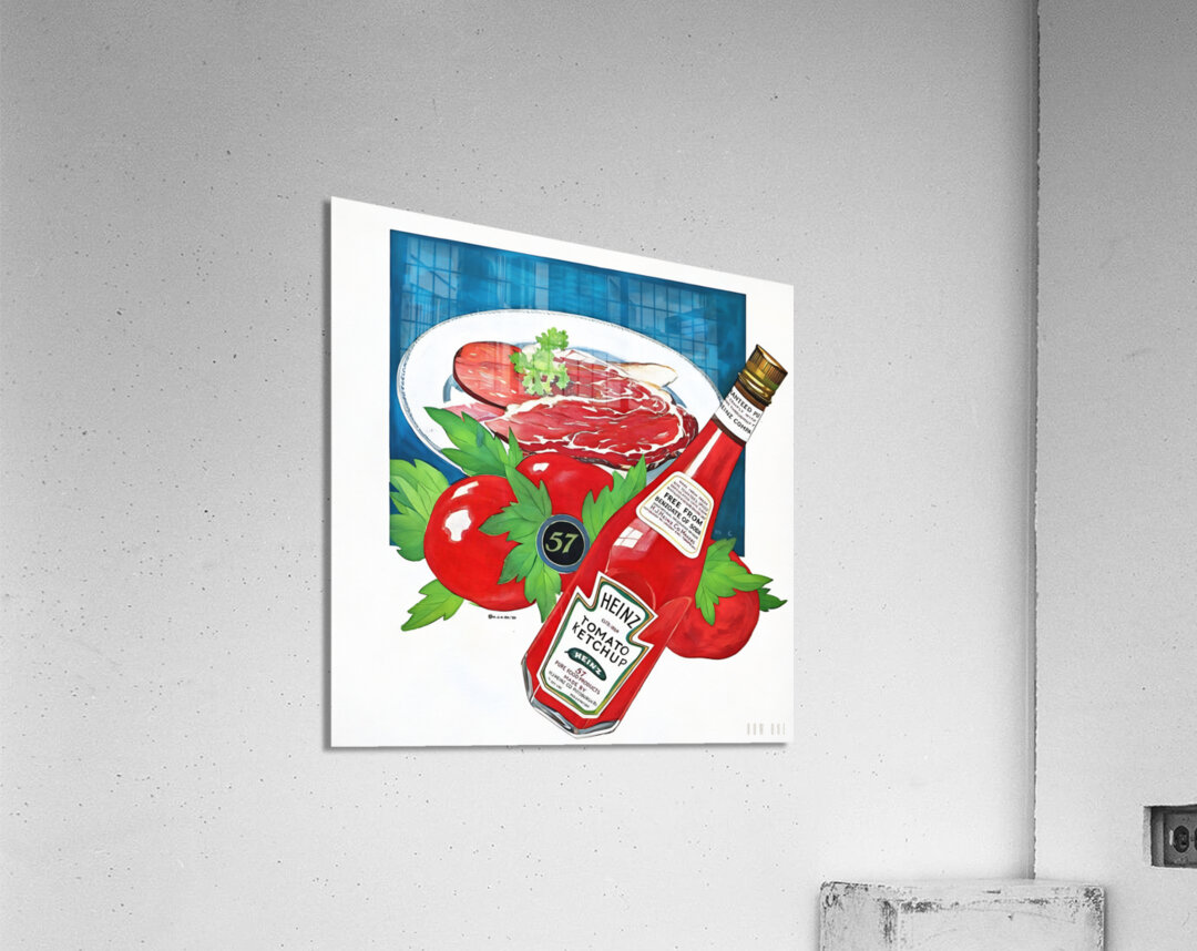 1927 Heinz Ketchup Art Acrylic Print