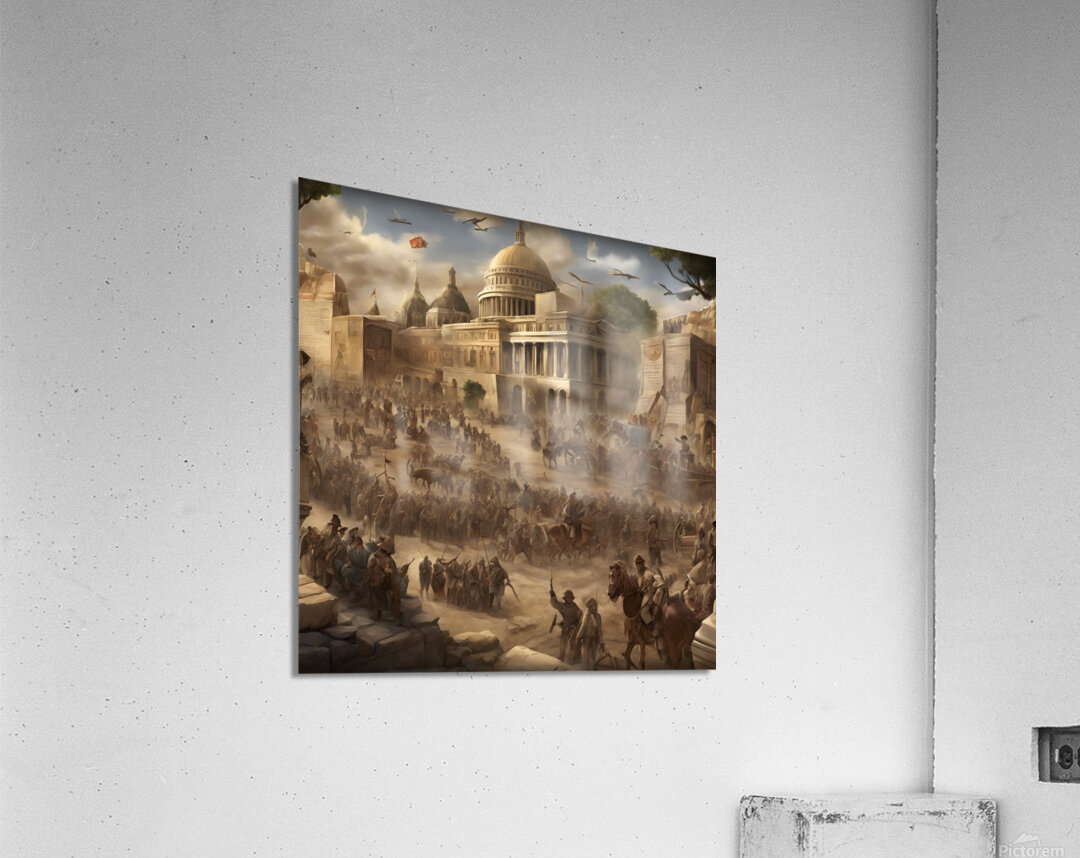 Historical Timeline Acrylic Print