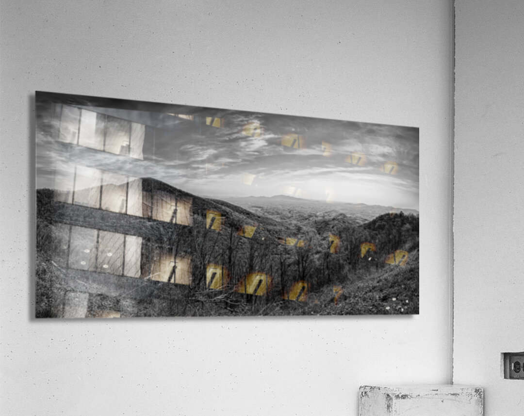 Virginia Mountain Overlook  Acrylic Print