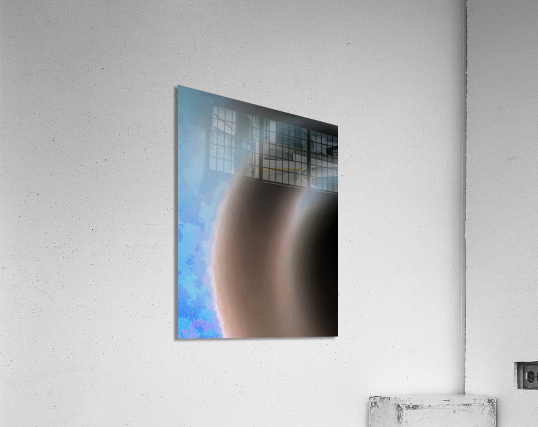 Cool Abstract Transition Acrylic Print