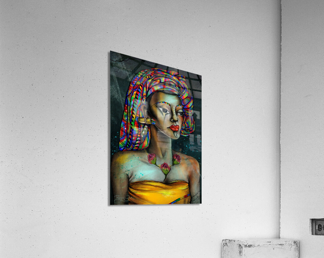 She Is The Voice of Change Acrylic Print