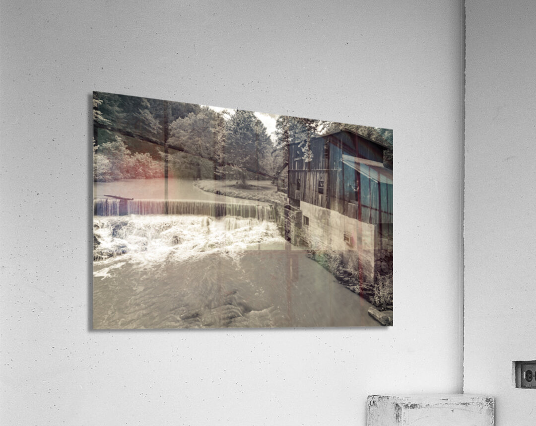 West Virginia Cotton Hill Mill Acrylic Print