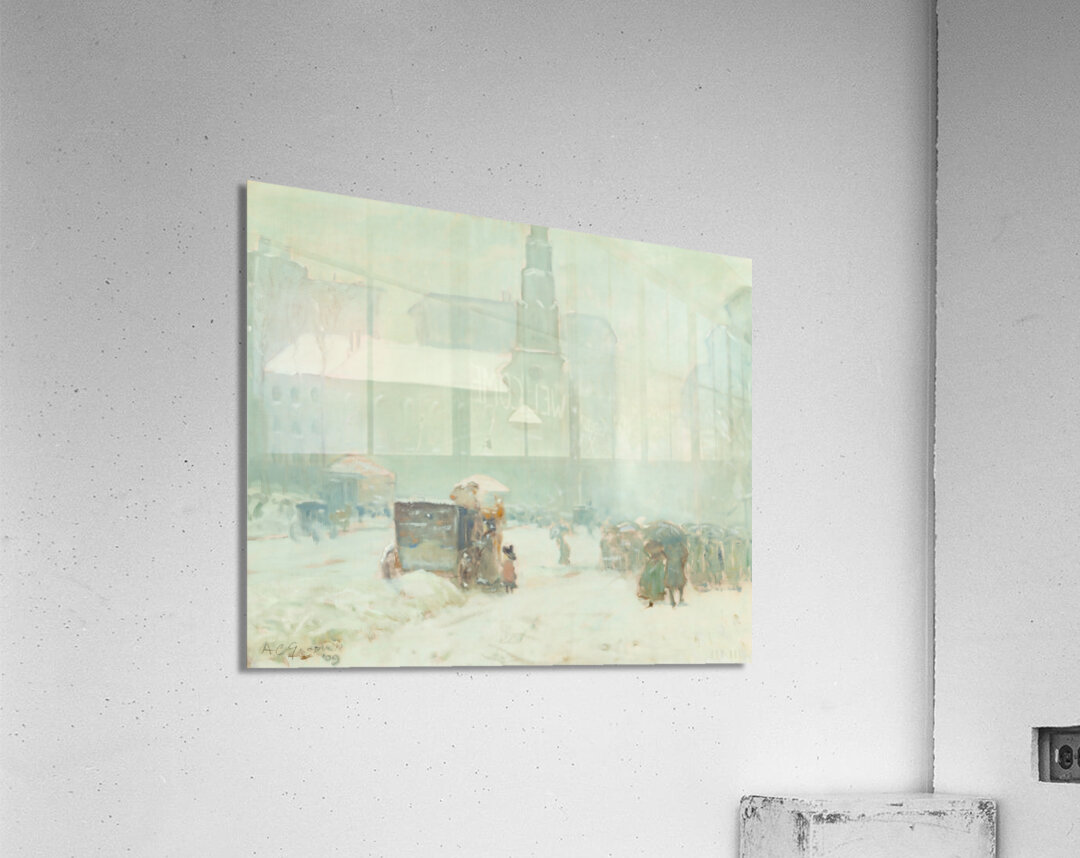 Park Street Boston 1909 Arthur Clifton Goodwin Am Acrylic Print