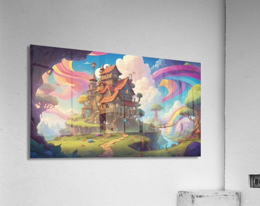 Visual Vibes Artwork  2 Acrylic Print