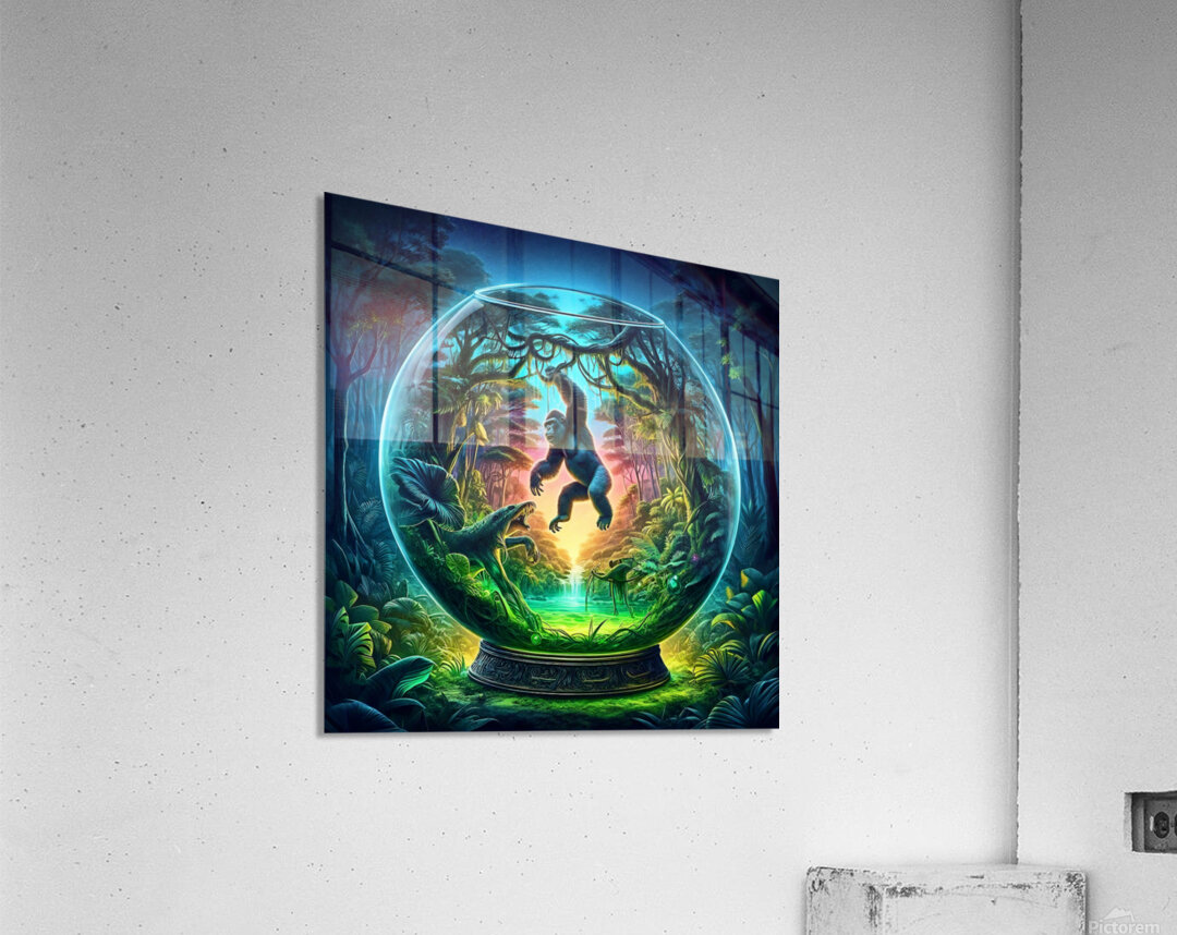 Glass Art 043 Acrylic Print