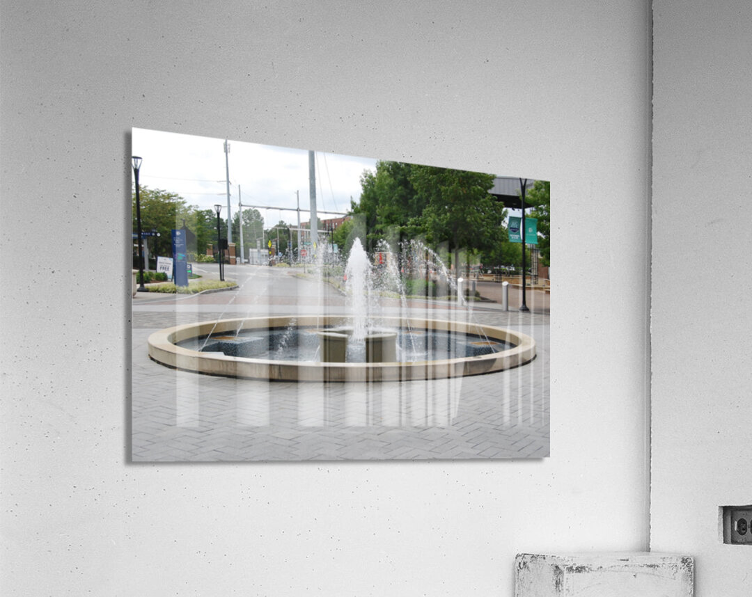 Sandy Springs Performing  Arts Fountain Area Acrylic Print