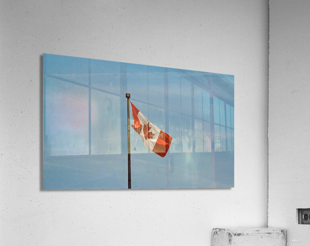 A Canada Flag Acrylic Print