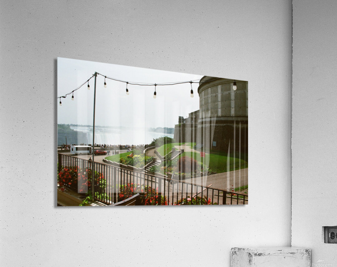 The Falls and Illumination Tower Base Acrylic Print