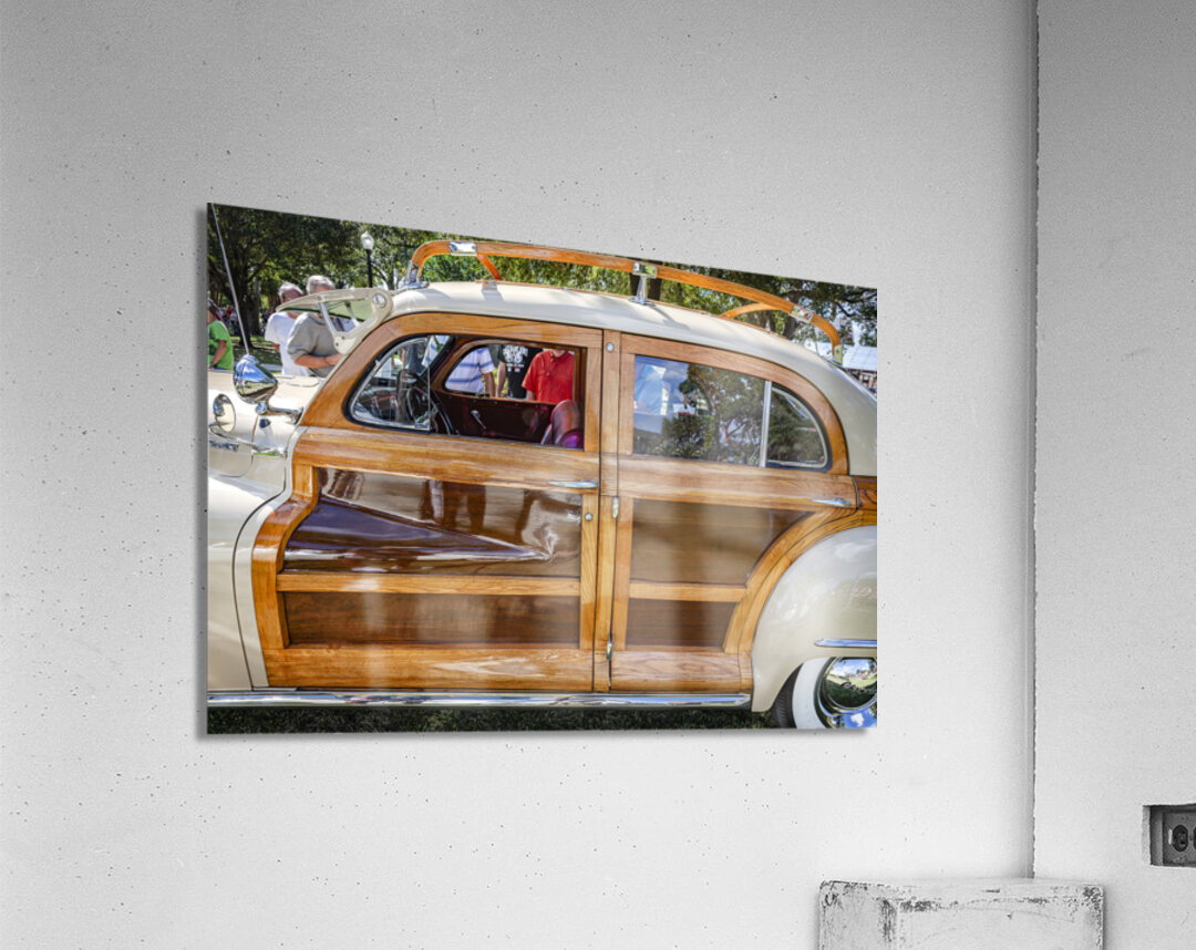 1947 Tan Chrysler Town And Country Sedan 4 Door X1 15 Acrylic Print