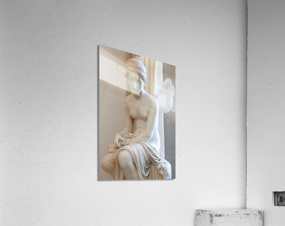 Psyche Abandoned by Pietro Tenerani 1819 Carrara marble - the  Acrylic Print
