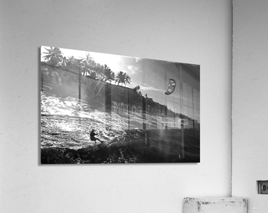 Dylan BW 01 Cabarete Bay Sept 24 Acrylic Print