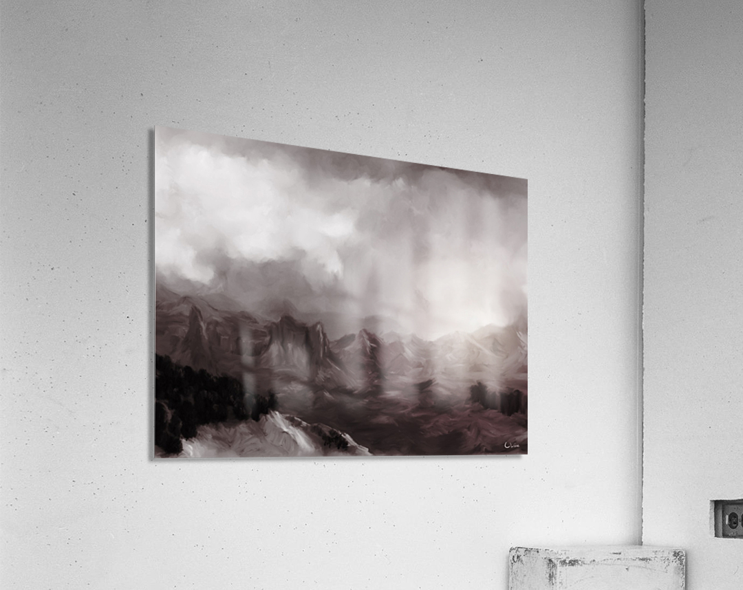 The Wide World Acrylic Print