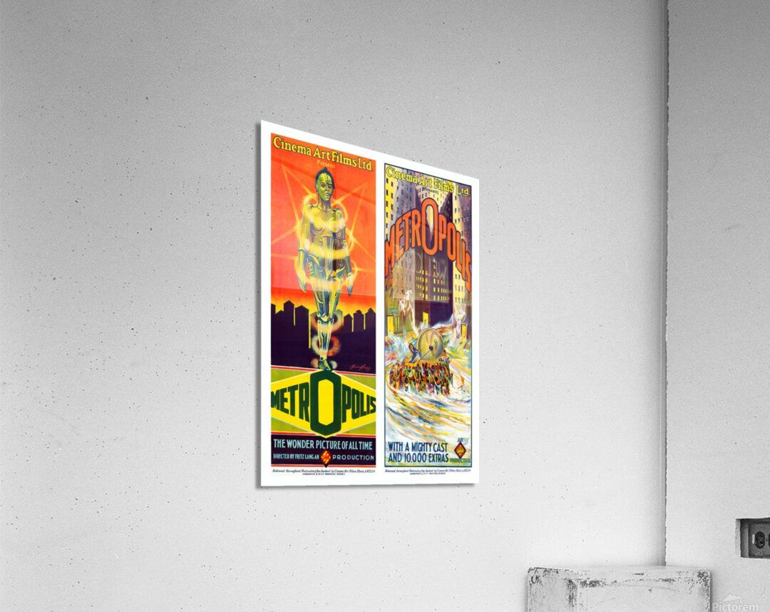 Metropolis Twin poster Acrylic Print