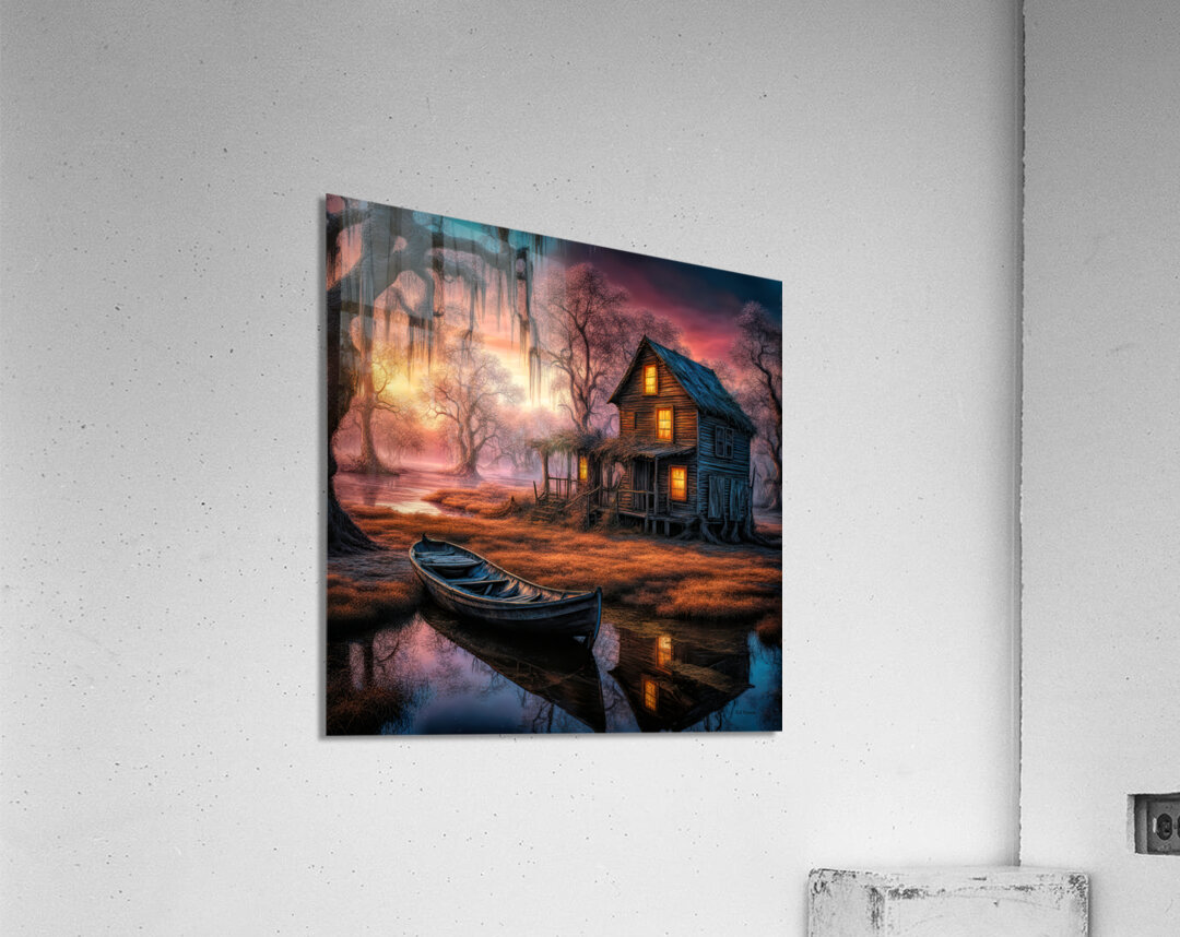 DEEP DARK SWAMP  Acrylic Print