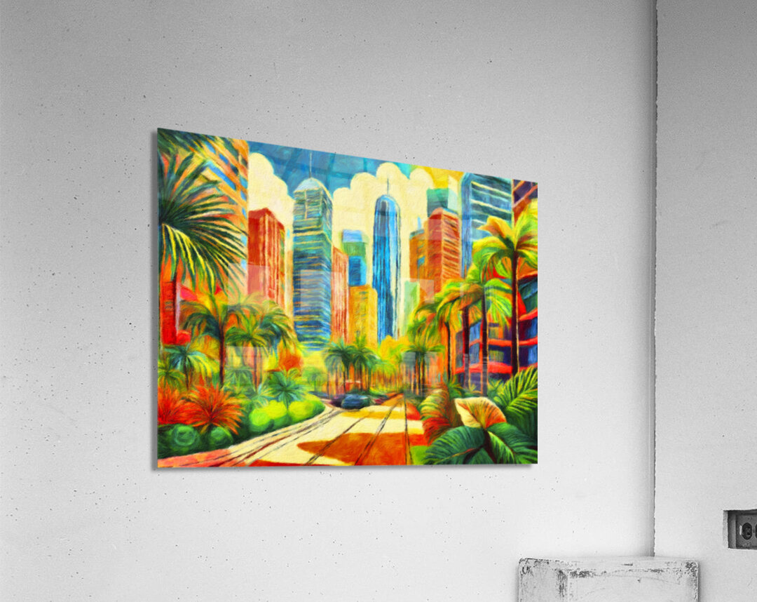 Modern City  Acrylic Print