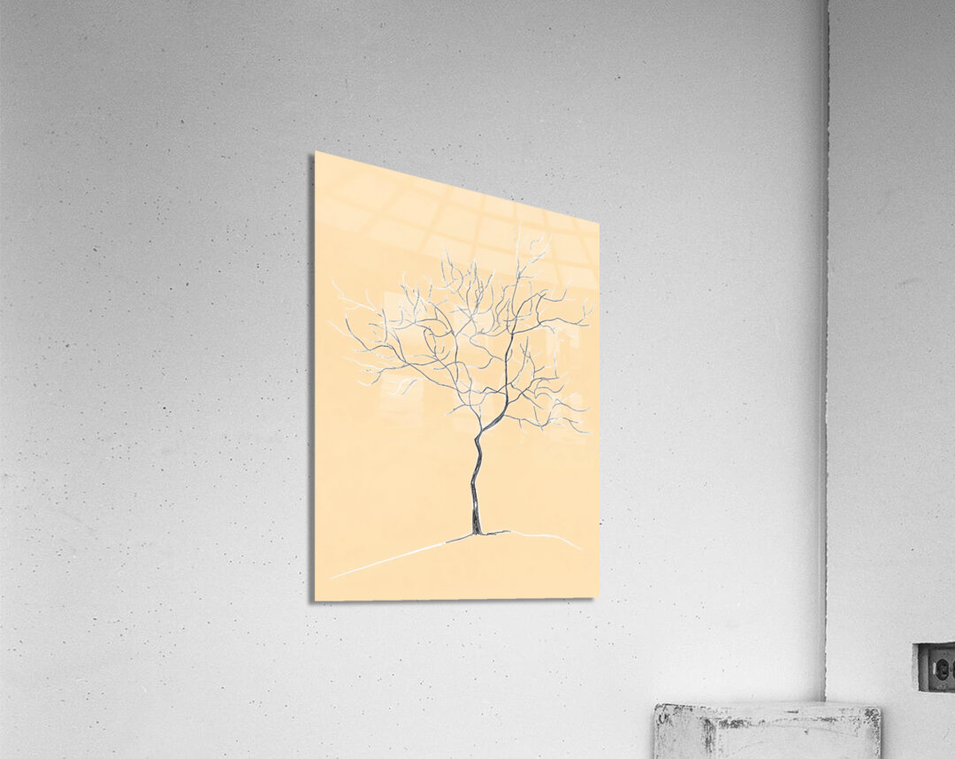 Tree in Winter Acrylic Print