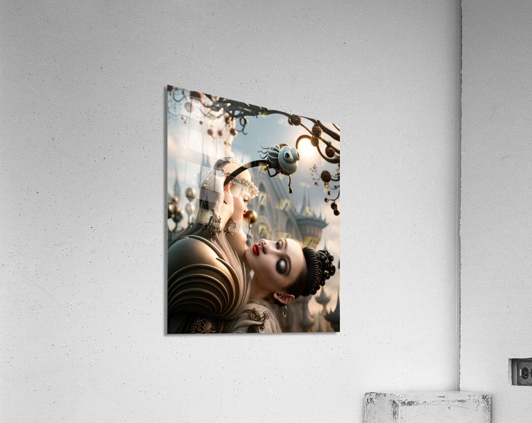 Contrasts and Connections  Acrylic Print