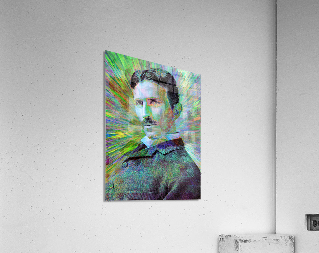 Electric Tesla Acrylic Print